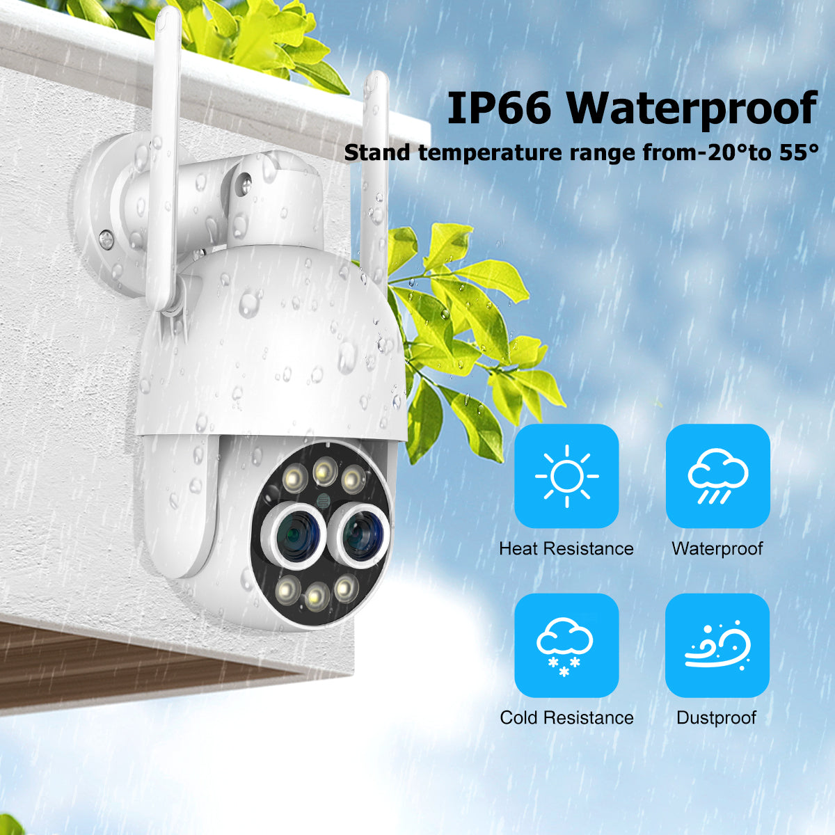 IP66 Waterproof
